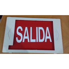 Letrero de Salida 20 x 30 CM.