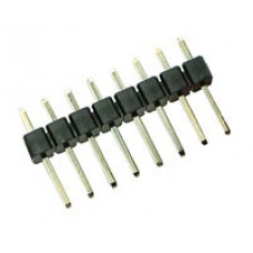 Conector macho de 8 contactos .100" en línea recta