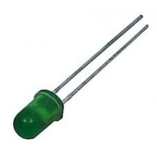 LED Verde de 5 mm.