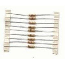 Resistencia 1 Kilohom 1/4 Watt 5% carbón