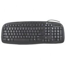 Teclado Multimedia color negro USB - TEMM-001