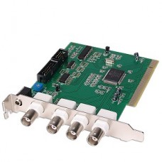 Tarjeta PCI de 4 canales para 4 camaras - TVCC
